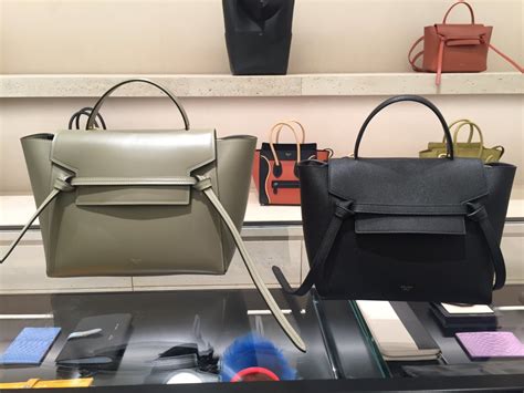 celine micro belt bag vs mini|celine belt bag vs luggage.